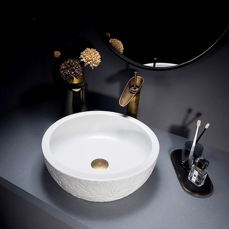 Jingdezhen Ceramic Bathroom Sink
