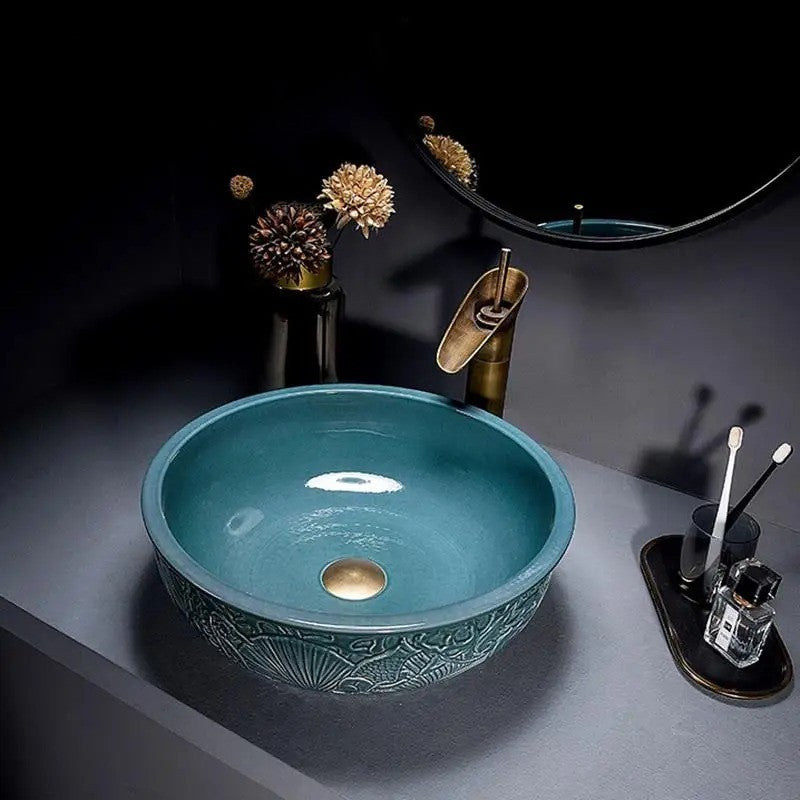 Jingdezhen Ceramic Bathroom Sink