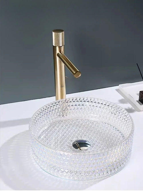 Aurora Crystal Bathroom Sink